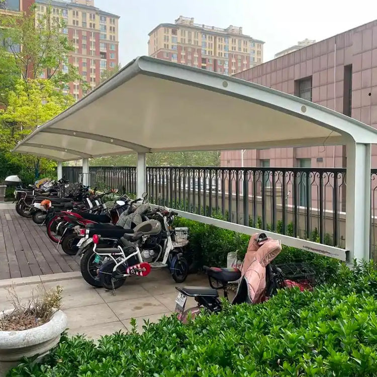 霞浦县膜结构电动车棚